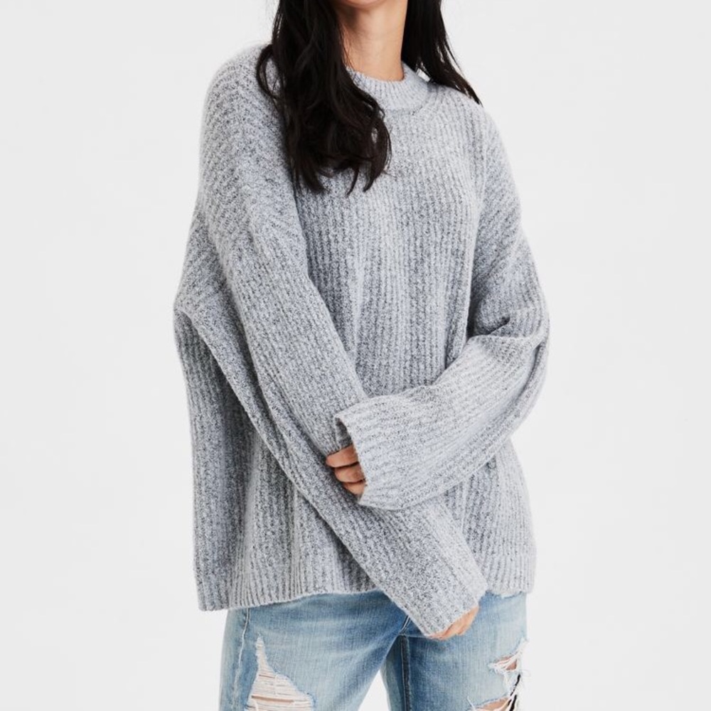 AE Oversized Softest Crewneck Sweater